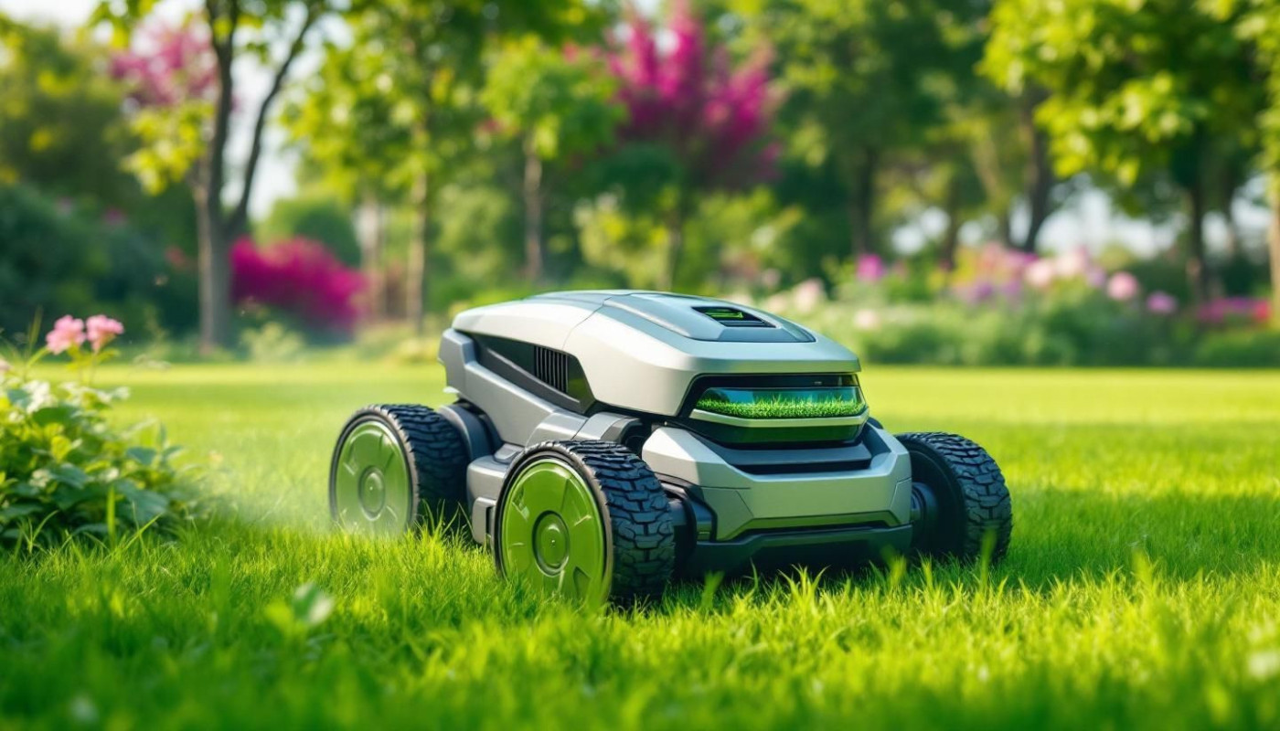 Comment les robots tondeuses connectés transforment-ils l'entretien des jardins ?