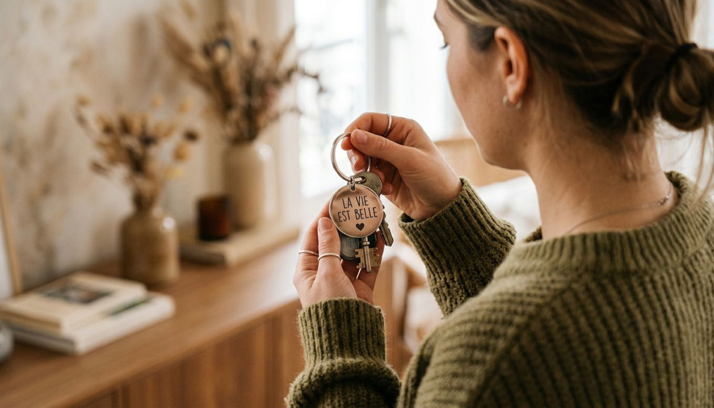 Porte-clés gravé : Un accessoire brillant à petit prix